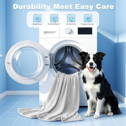 ZOMISIA Breathable Cooling Blanket for Large Dogs, Premium Pet Cooling Mat