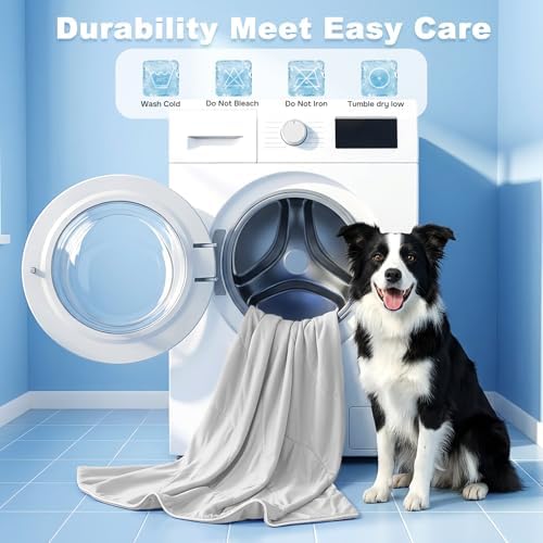 ZOMISIA Breathable Cooling Blanket for Large Dogs, Premium Pet Cooling Mat