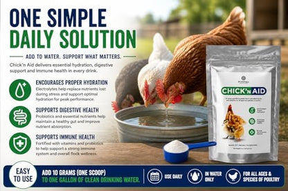 Pivotal Feeds Chick'n Aid Poultry Supplement 8 oz