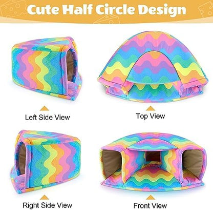 Unicorn Catcher Washable Guinea Pig Hideout Large Cozy Bed for Small Pets