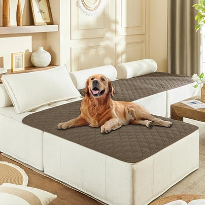 gogobunny Waterproof Blanket for Dogs，Couch Covers for Sectional Sofa