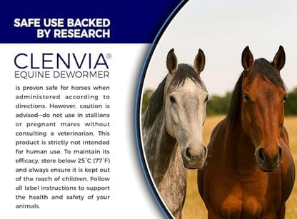 Horse Paste 10% – 1 Pack – 25g Syringes – Oral Deworming Paste for Horses of All Ages – Easy-to-Administer Equine Care