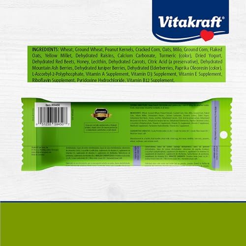 Vitakraft Crunch Sticks Guinea Pig Chewable Treats - Grain and Honey - Supports Healthy Teeth (Pack of 2)
