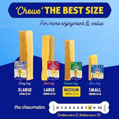 Himalayan Dog Chew, Chicken Yak Cheese Dog Chews, 1 Medium Yak Chew