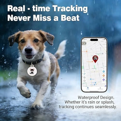 GPS Tracker for Dogs Mini Easy-to-Use Cat GPS Tracker