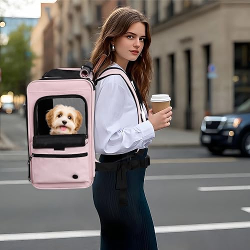 EliteField Deluxe Backpack Pet Carrier for Cats and Dogs (3-Year Warranty)
