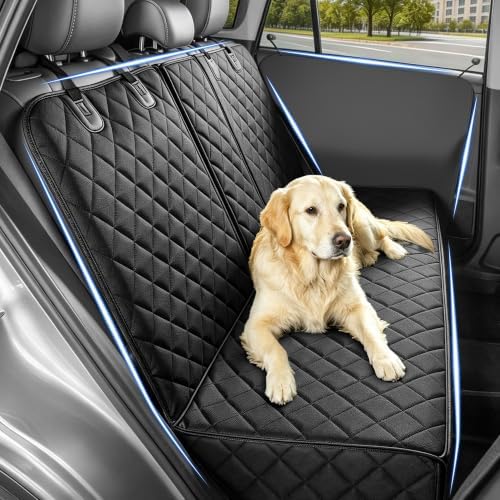 Dog Back Seat and Door Cover, Dog Covers for Cars Back Seat