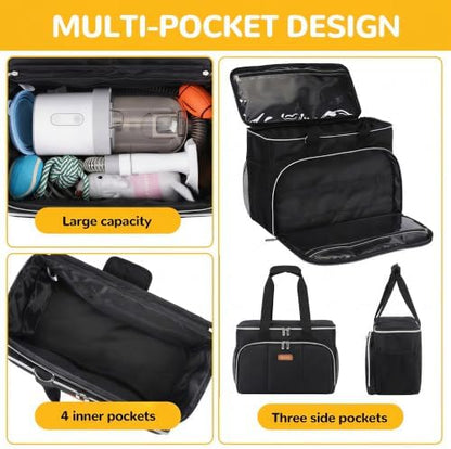 Dog Cat Grooming Bag for Vacuum,Scissors,Dog Grooming Kit Supplies