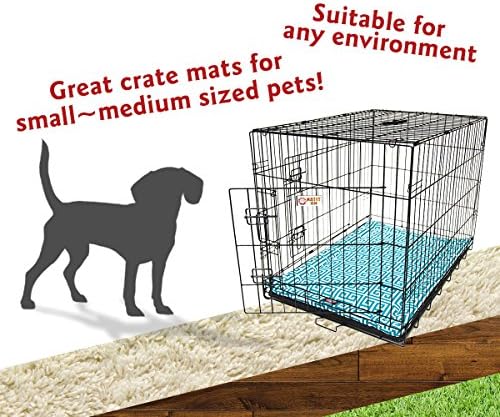 30" Towers Pacific Blue Crate Dog Bed Mat By Majestic Pet Products