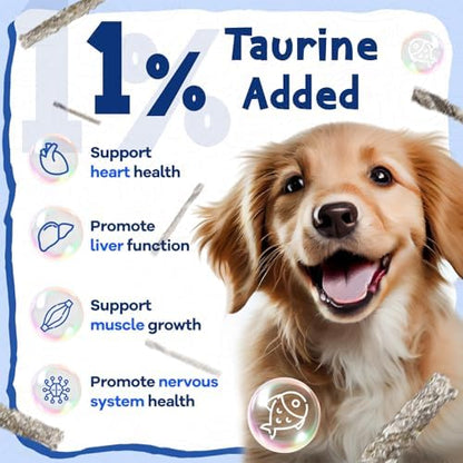 PAWUP Cod Skin Rolls Dog Treats Natural High Omega 3 Dog Snacks, Single Ingredient Cod Skin Chews for Small Dogs w/Taurine, 8 oz (30-35 Count) (Pack of 3)