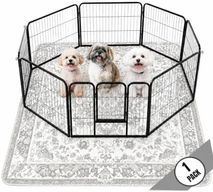 PUPIBOO Washable Pee Pads for Dogs & Cats - Super Absorbent Reusable Puppy Training