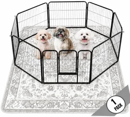 PUPIBOO Washable Pee Pads for Dogs & Cats - Super Absorbent Reusable Puppy Training