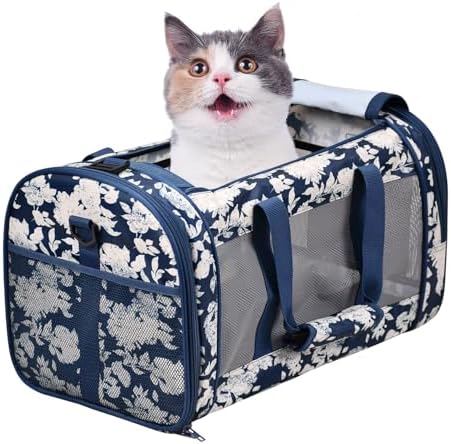 Soft-Sided Kennel Pet Carrier, Airline Approved Travel Handbag