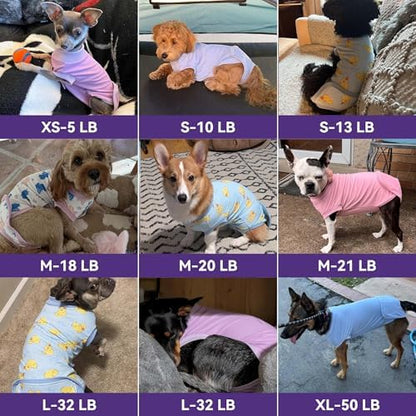 cyeollo Dog Surgery Recovery Suit, Spay Neuter Onesie for Female Male Dogs