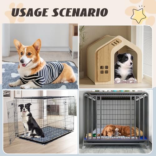 YedsIntu 6 Pcs Washable Guinea Pig Blankets Absorbent Small Animal Fleece Bedding Cage Liners Reusable Pet Pee Pad Sleep Mat Pad Cover for Hamster Ferret Rabbit Chinchilla Hedgehog (24" x 47")