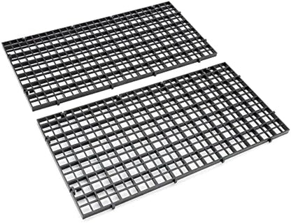Aquarium Fish Tank Bottom Isolation 4 Pcs, Plastic Egg Crate
