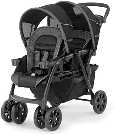 Chicco Cortina Together Double Stroller, 2-Seat, Foldable