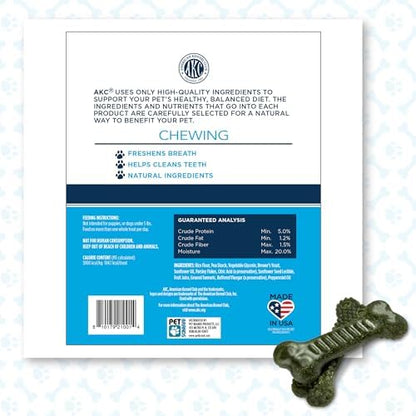 American Kennel Club Medium Dentacare Bones, Mint Flavored, 14 Count