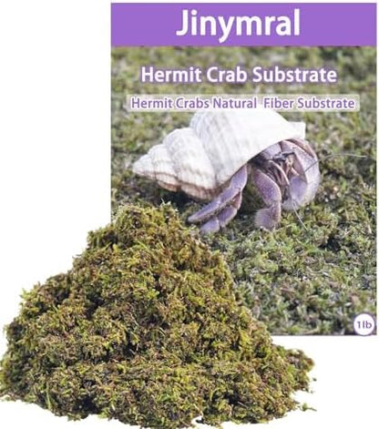 1lb Hermit Crabs Substrate, Ideal for Hermit Crab Supplies for Tank Habitat