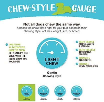 Raw Paws Green Beef Tripe Sticks for Dogs, 6-Inch (5-Count) - Dehydrated