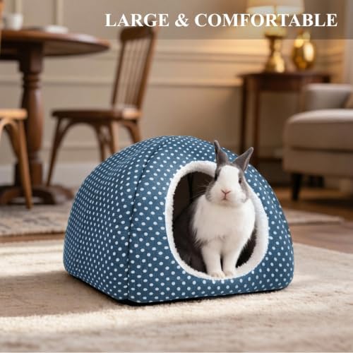 Rabbit Hideout Large Bunny Bed Washable Rabbit House