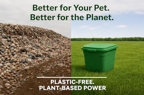 MossyPaws Biobased Dog Poop Bags – 240 Count (16 Rolls) – Plant-Based, Leak-Proof, Durable – Eco-Friendly Pet Waste Bags with Recyclable Packaging – 9x13 Inch – Fits All Dispensers