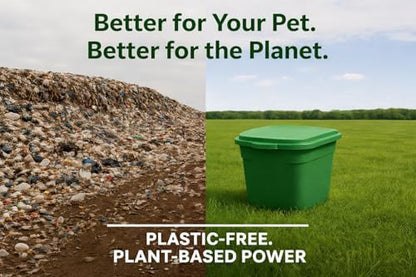 MossyPaws Biobased Dog Poop Bags – 240 Count (16 Rolls) – Plant-Based, Leak-Proof, Durable – Eco-Friendly Pet Waste Bags with Recyclable Packaging – 9x13 Inch – Fits All Dispensers