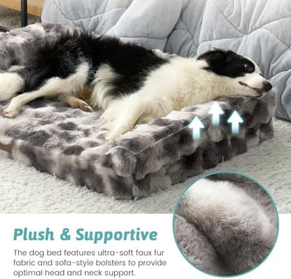 COZY KISS Orthopedic XL Dog Bed for Large Dog, Washable Pet Bed