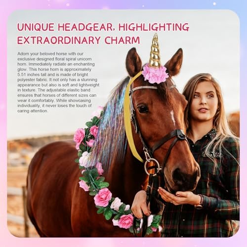 Horse Costume Bling Accessory for Real Horse Birthday Party Decor