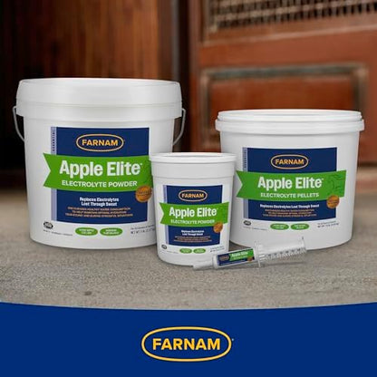 Farnam Apple Elite Electrolyte Paste Supplement for Horses, 60 cc Syringe