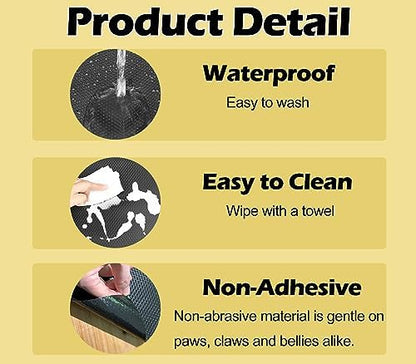 LWFCOEE Reptile Carpet Bearded Dragon Tank Accessories for 40 Gallon, 20 Gallon, 50 GallonTank, 17.5x79 Inch Non-Adhesive Reptile Mat Terrarium Liner for Leopard Gecko, Snake, Lizard and Tortoise
