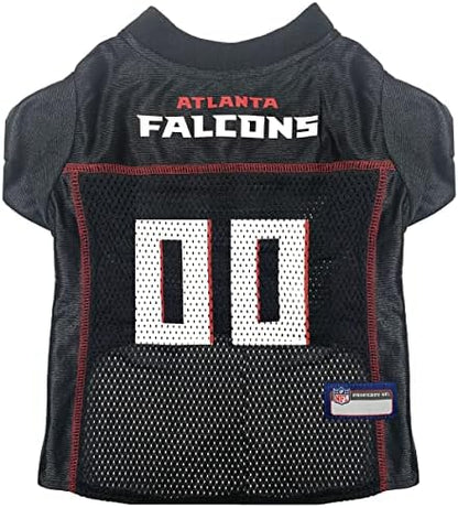 Pets First NFL Atlanta Falcons Dog Jersey, Size X-Large, Football Shirt Costume for Pet, Dog Sports T-Shirt, NFL Team Clothing for Cats, Licensed Pet Apparel Available in 7 Sizes and 32 Teams