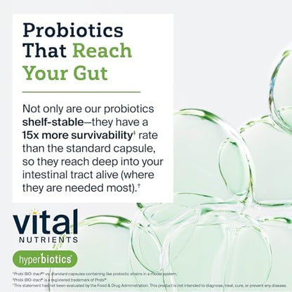 Vital Nutrients Pro-Pets Probiotic for Dogs & Cats, 60 Micro-Pearls