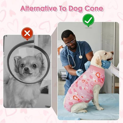 Kuoser Recovery Suit for Dogs After Surgery, Female Dog Onesie for Surgery