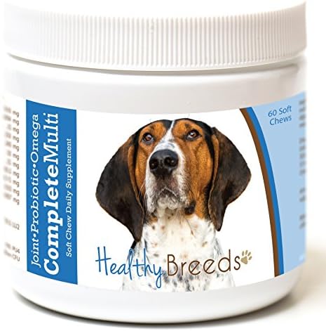 Healthy Breeds Treeing Walker Coonhound All In One Multivitamin Soft Chew 60 Count