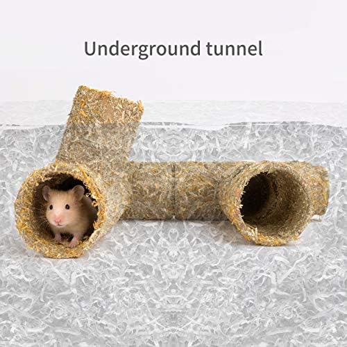 Niteangel Creative & Composable Hamster Tunnel: 3 Entrances & DIY Tube
