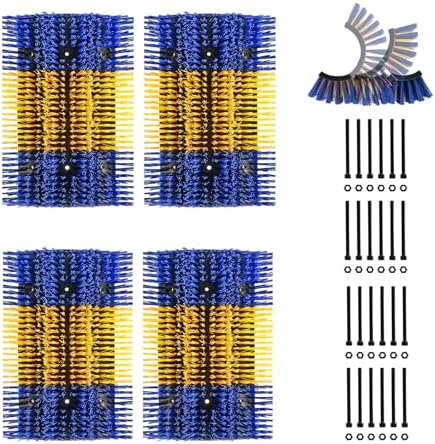 Livestock Scratching Brush, 4PCS Upgraded Cattle Scratcher with 24 Screws, Horse Brush for Grooming, Relieve Itching on the Back of Livestock, Cattle Supplies for Horse, Goat, Cow, Pig (XL Size)