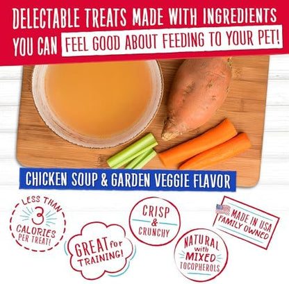 Charlee Bear Original Dog Training Treats, Chicken Soup & Veggie, 16 oz