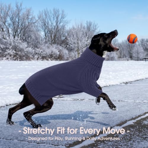 Great Dane Sweater,5XL Extra Large Sweater for Giant Breed Dogs in Winter