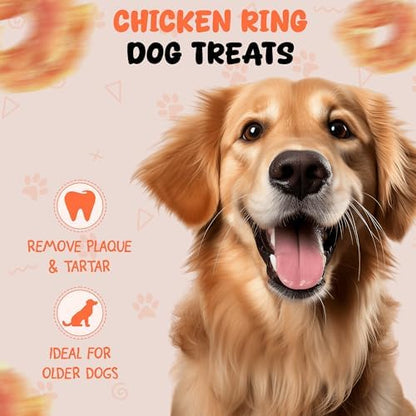 Annika Chicken Ring Jerky Dog Treats Natural Chews