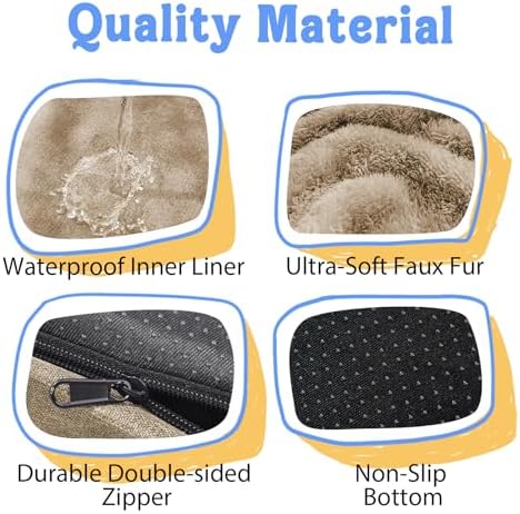 Chez Paw Orthopedic Waterproof Dog Bed for Medium and Large Dogs