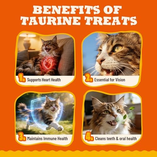 9 oz Taurine Cat Treats Chicken Flavor Immune Support & Training