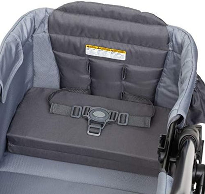 Baby Trend Expedition 2-in-1 Stroller Wagon Plus, Ultra Grey