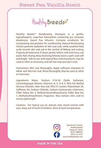 Healthy Breeds Basenji Deodorizing Shampoo 16 oz