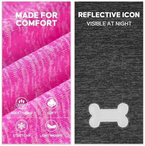 KYEESE 2Pack Dog Shirt for Small Dogs Sun Protection Tank Top with Sleeves