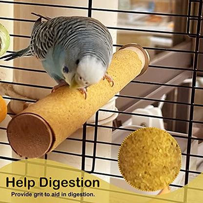 S&X 18-Pack Large Perch Covers for Parakeets, Lovebirds, Parrotlets, Finches, Canaries, Sand Perch Covers, 3/4" Diameter X 9" Long