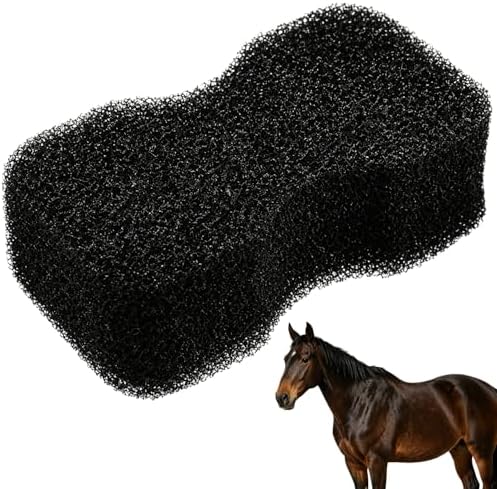 Horse Groomer Sponge Scrubber, Deep Cleaning Scrubber & Massager for Horses