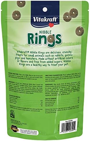 Vitakraft Nibble Rings Small Animal Treat 10.6 oz.