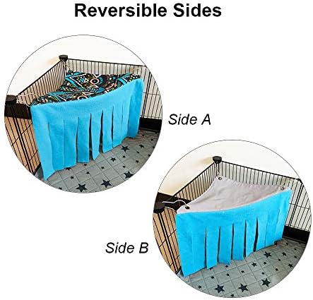 RIOUSSI Guinea Pig Hideout Hideaway Corner Fleece Toys Cage Accessories