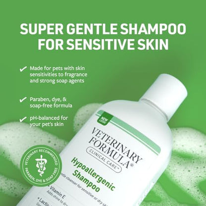 Veterinary Formula Clinical Care Hypoallergenic Free & Clear Shampoo, 16 oz